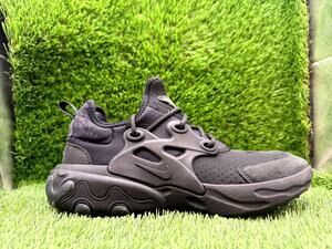 Nike React Presto BQ4002-005 Athletic Sneaker Boys 6 Black Synthetic Running